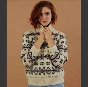 Vintage LL Bean knit sweater